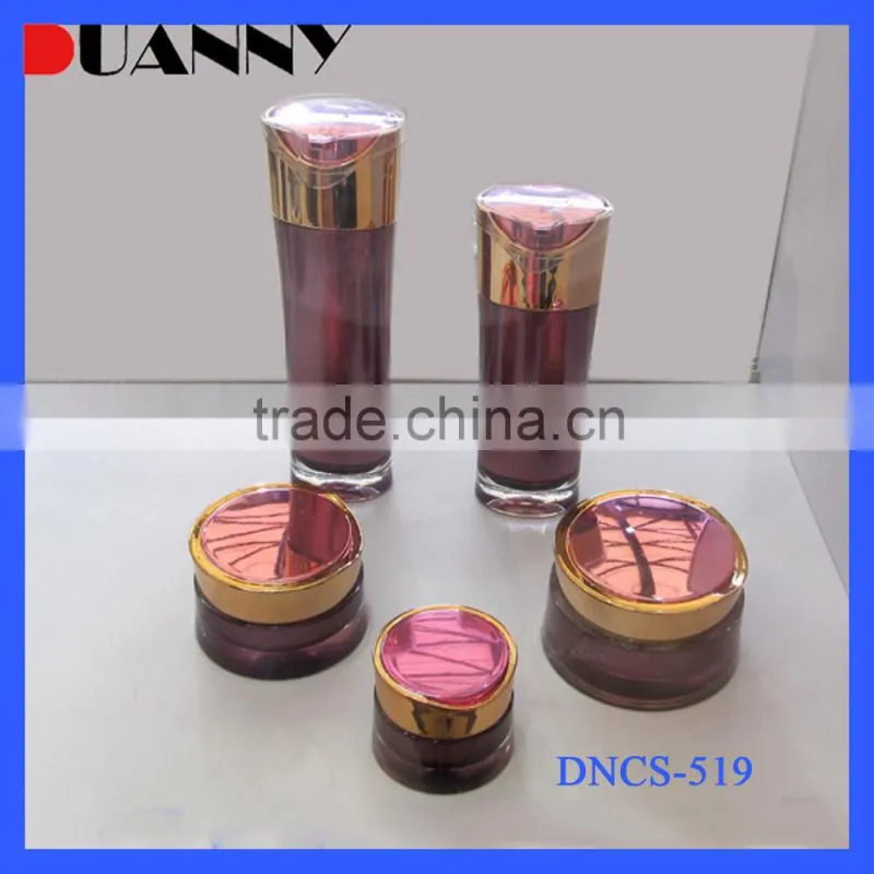 30ml Pink Acrylic Cosmetic Lotion Bottle Packaging,Pink Acrylic Cosmetic Lotion Bottle