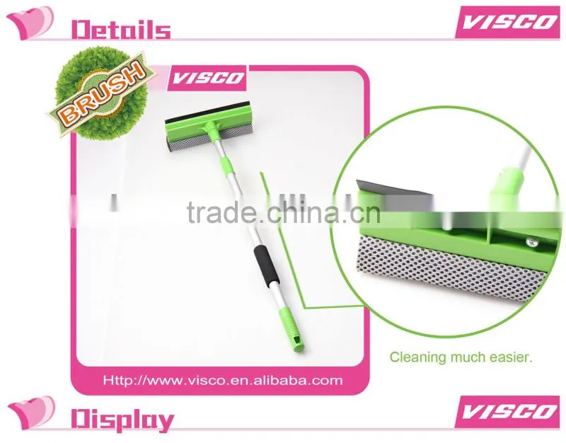 microfiber polishing cloth with locking telescoping handle