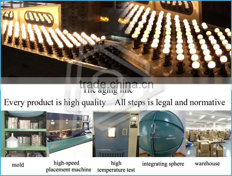 Plastic coated Aluminum A60 e27 led glass bulb