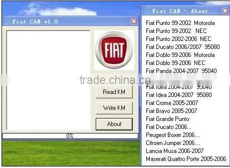 Top selling A Quality Fiat km tool odometer mileage correction tool Professional mileage correction tool,odometer,fiat km tool