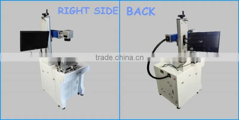 China Jinan Dowell 2016 new technology laser marking machine 1010 20w 30w 50w 100w fiber laser marking machine on steel