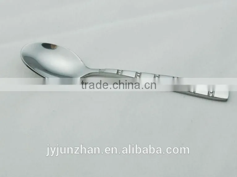 Stainless gold plated spoon with competitive price and nice design