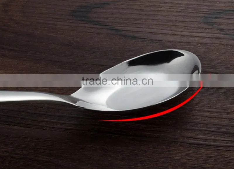 Big metal spoons with high quality and low price made by Junzhan Stainless Steel Products Factory