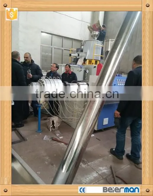 High quality 110-250mm PVC pipe production line 65/132 main extruder