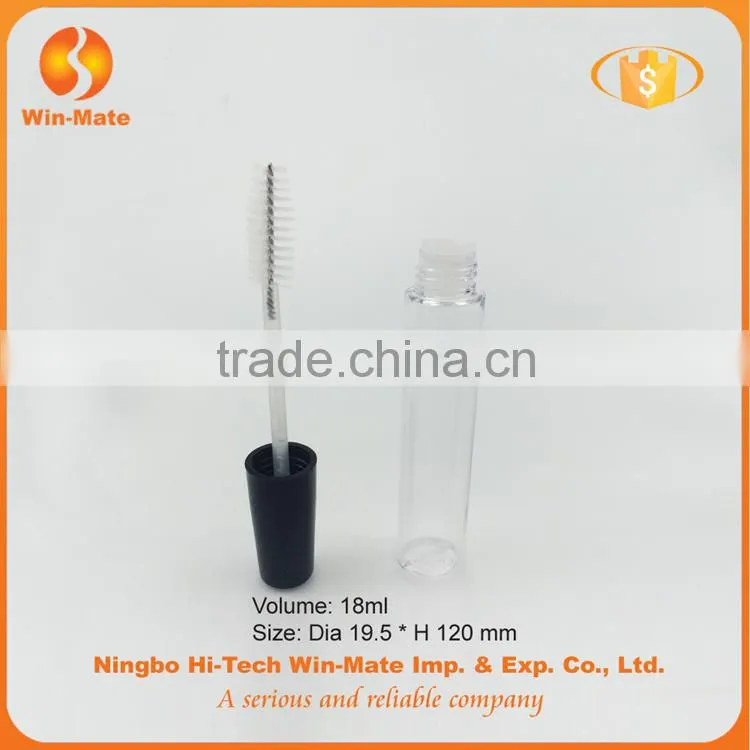classical clear & black 120*19.5mm manufacturers mascara tube