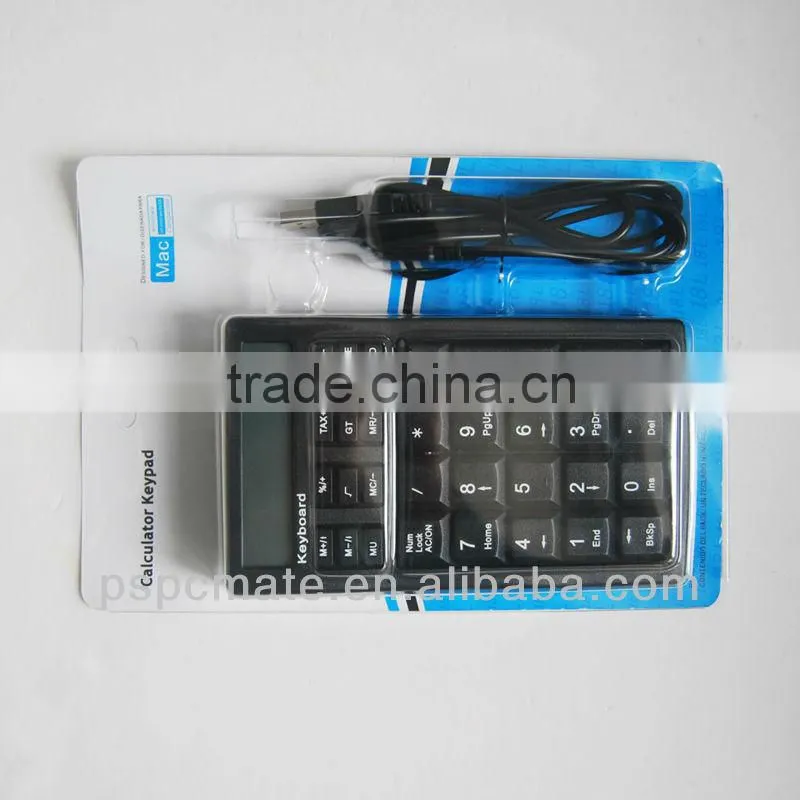 Numeric Keypad with Lcd Display Screen for Laptop Computer