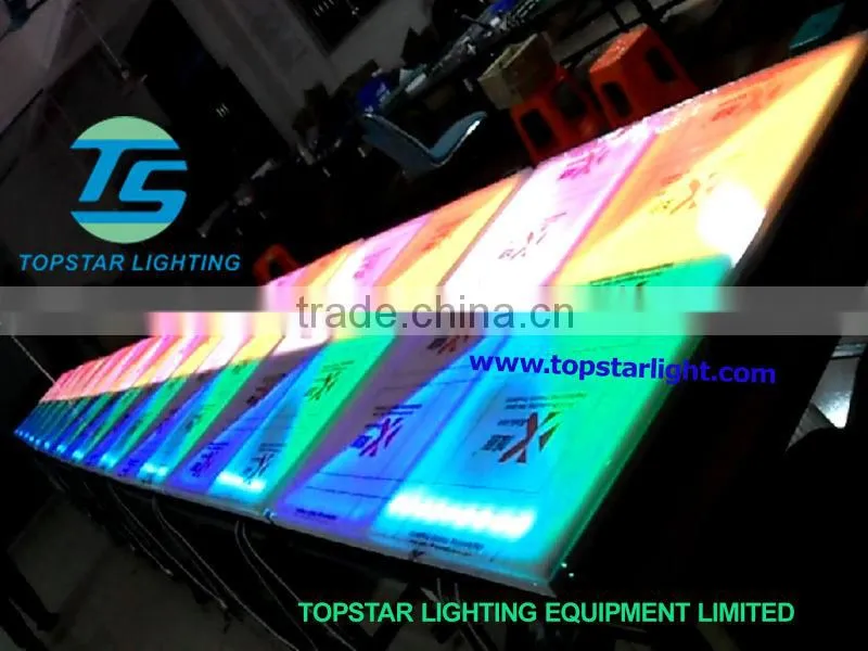 hot sale:New effect led acrylic dance floor/led lights floor mounted