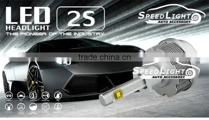 Speedlight Upgrade Version 30W 3600LM 2S LED Bulb For Car H1 LED Auto Headlight LED Car Lamp