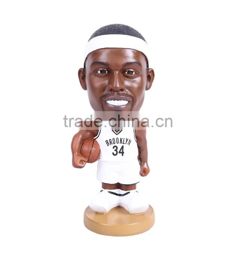 2016 hot sale Most attractive Cartoon NBA hoopster plastic figure toys for Basketball fan favorite