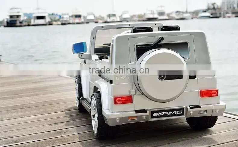 Licenced Twin Seats Ride On Car Mercedes Benz G55 with music