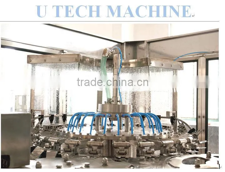 Small Automatic Soda Water Bottling Machine