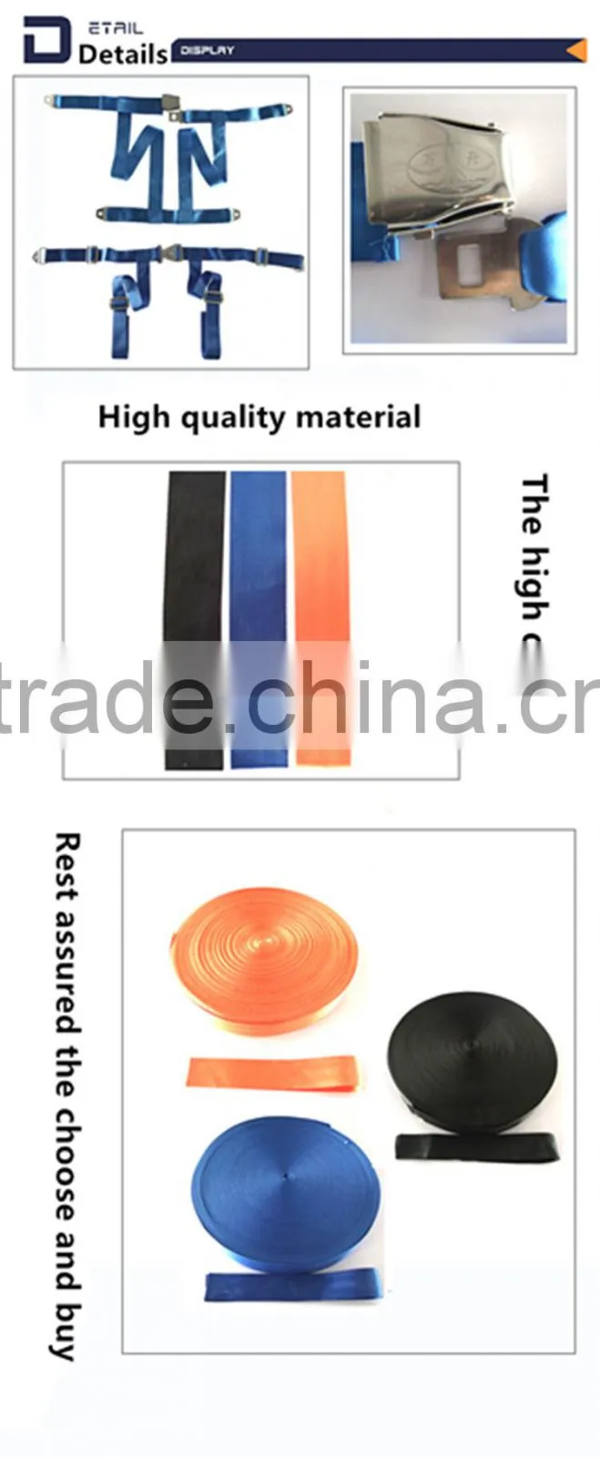 High quality lifeboat seat belts made in China