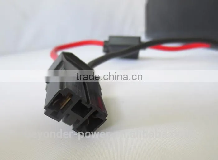 RoHS/CE /UL best safe lithium ion high capacity lithium polymer battery ebike battery pack with charger and internal BMS