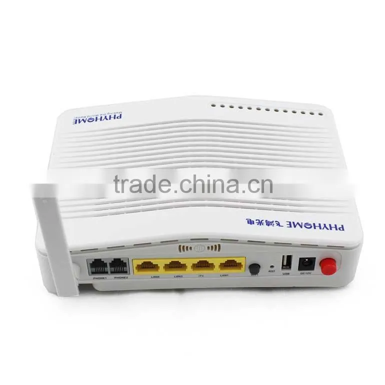 EPON 4LAN(1GE+3FE)+2VOIP/POTS+1WIFI