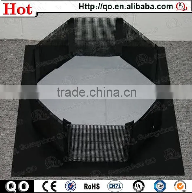 Reasonable price large floor octagon mma cage