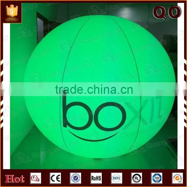 China cheapest color customized helium ball inflatable light balloon