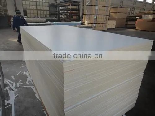 cheap Melamine Faced flakeboard for cabinet furniture