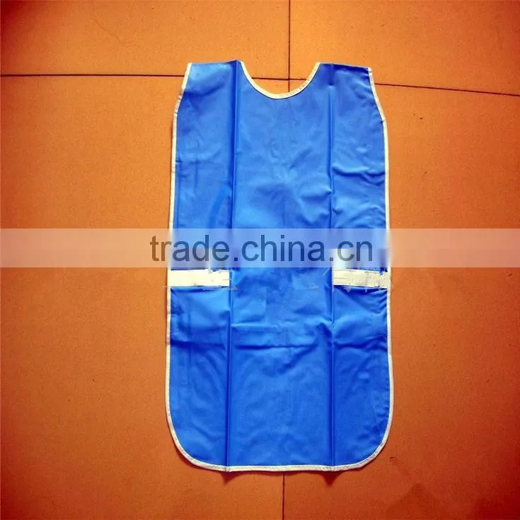 long sleeve plastic waterproof kids smocks