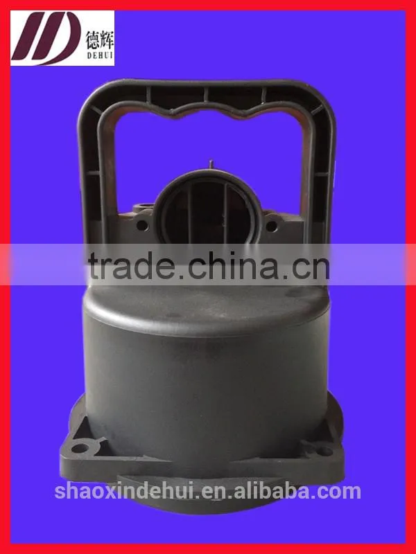 Black plastic water pump