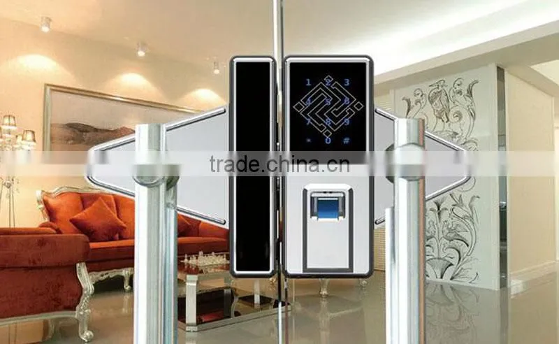 GD High Quality Elegant Glass Door Lock Password Door Digital Lock