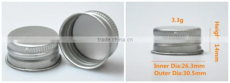 OEM Offered Custom Aluminium Screw Bottle Caps