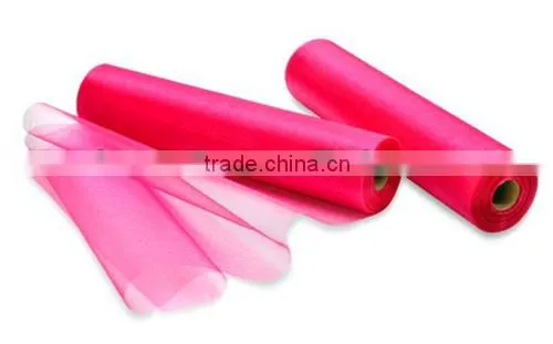 2014 The Latest High Quality Normal Organza With 100% polyester For Wedding Decoration