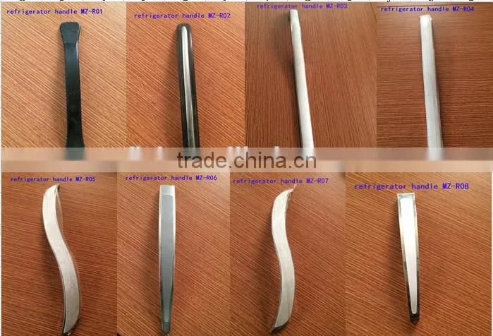 freezer door handles aluminium handles and knobs Freezer door handle SKD parts Steel Freezer Door Handle
