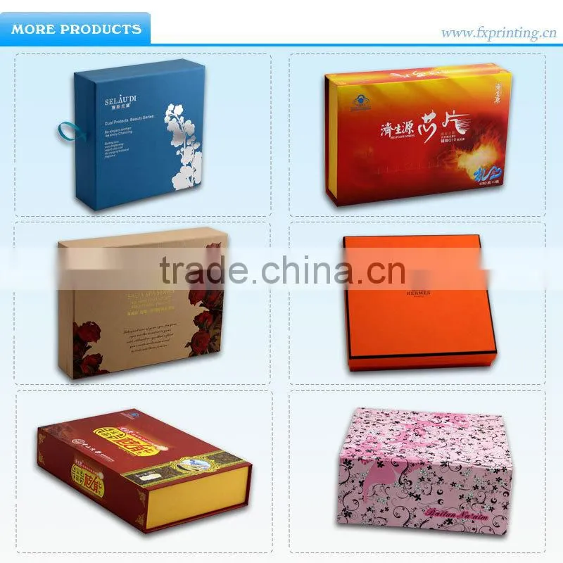 Top Quality Eco-friendly Professional Printed Small Paper Cosmetic Box
