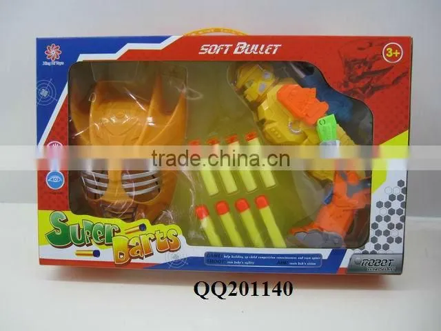 Funny kids EVA shooting rocket play set