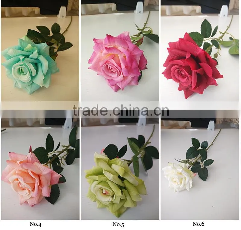 wholesale silk rose wedding decoration centerpieces