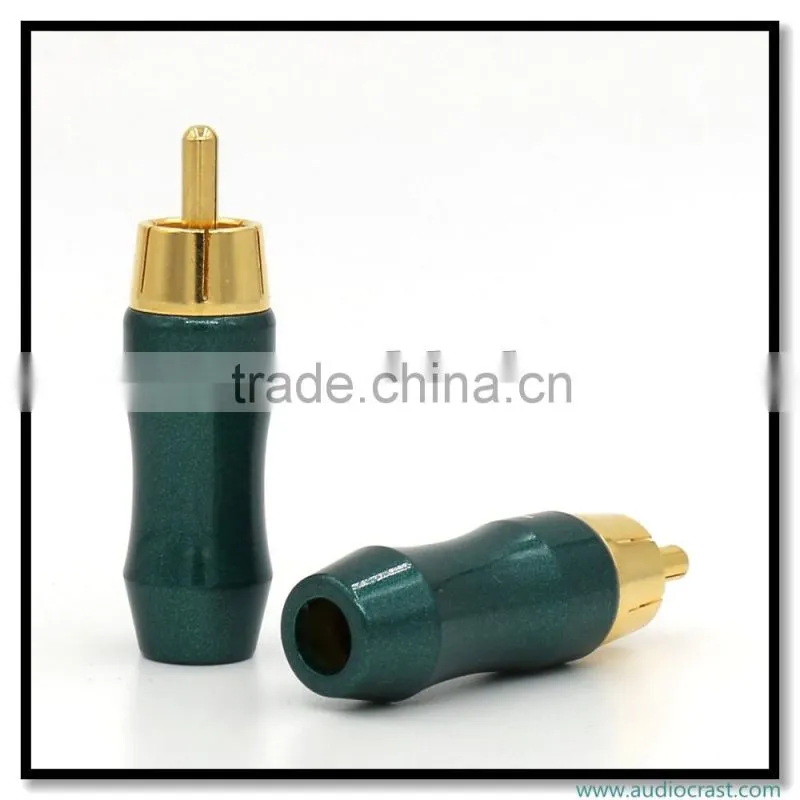 HIFI Audio 24K Gold plated RCA cable RCA Analogy interconnect for Audio