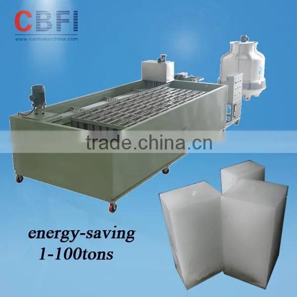 Asia convenient for store industrial ice block making machine