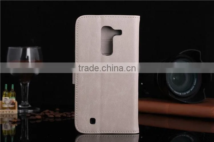 Professional pouch plain leather for LG G PRO 2 F350 customize design case