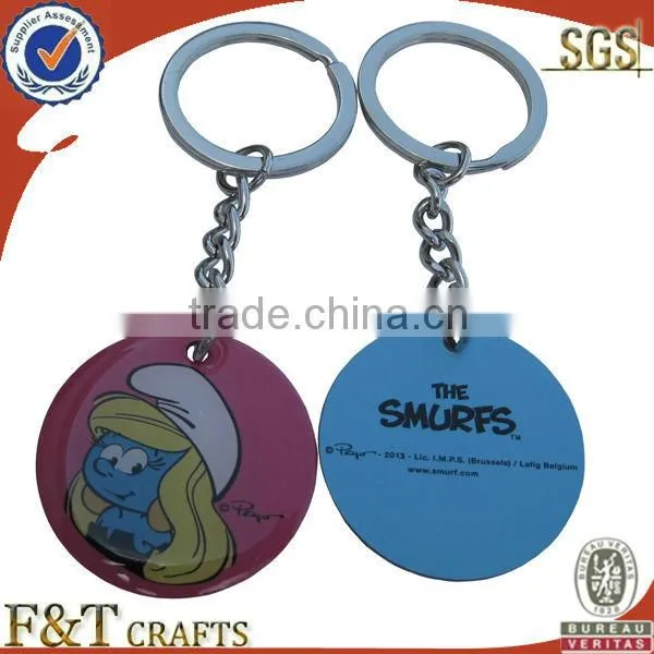 Stamping iron cheapest club football keychains