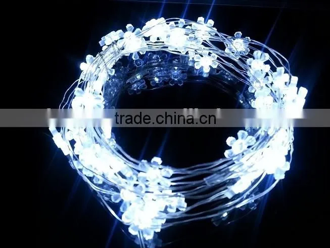 3AA battery operated sunflower LED decoration light strip