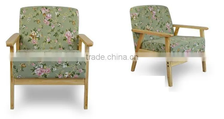 Small apartment Fabric comfortable sofa chair Y194