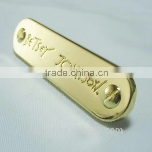 metal suitcase tags