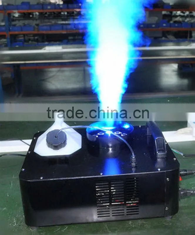 RGB Color DMX LED Vertical Smoke Fog machine 1550W