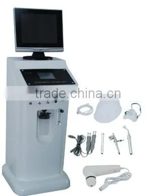 2014 new products Portable rf skin tightening face lifting home use high frequency ultrasonic galvanic facial beauty machine