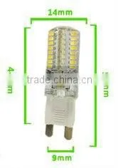 high lumen G9 LED bulb, led lamp, led light silicone AC220V 3W 3014smd