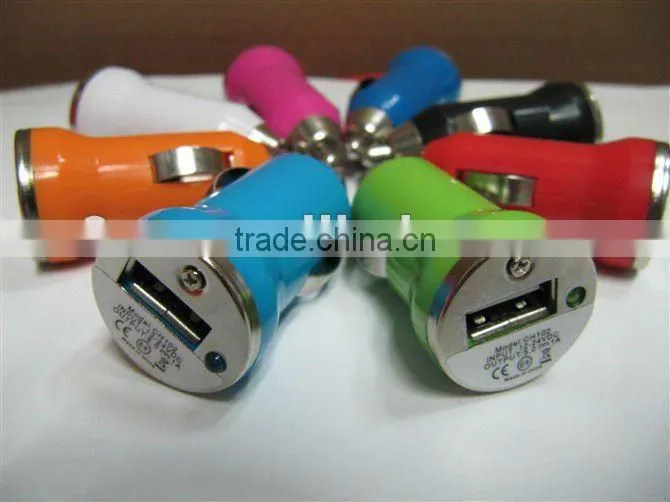 Mini USB Universal Car Charger Adapter for iPhone 3G 4 4G 4S