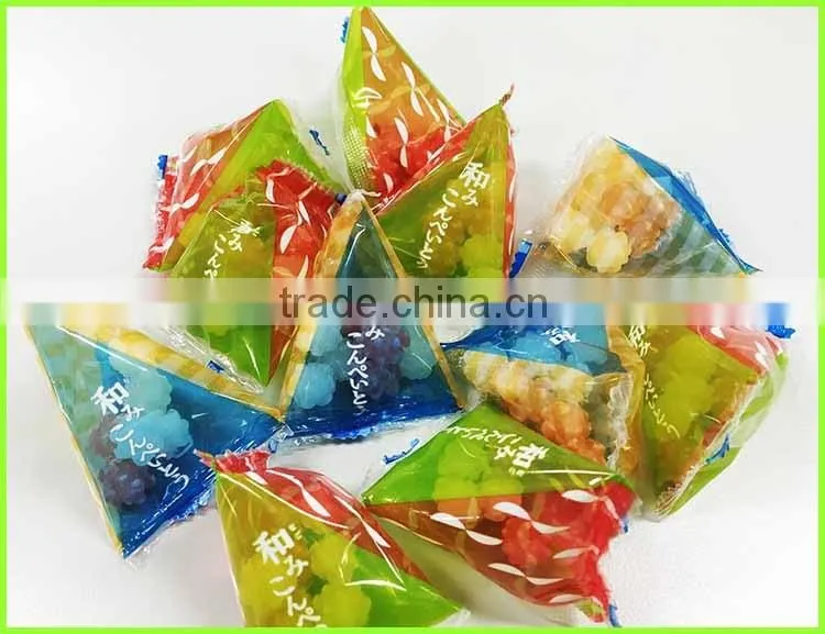 Award-winning delicious sugar candies and sweets with star-like shape