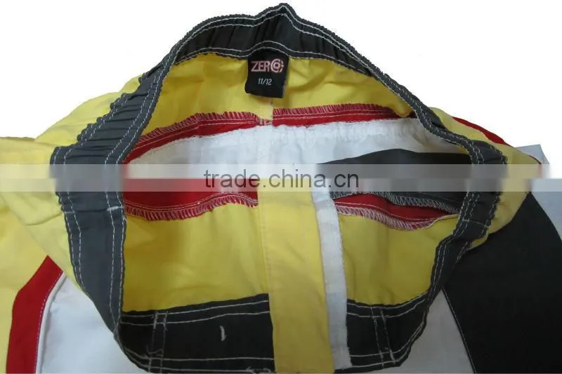 men 100% polyester print custom board shorts