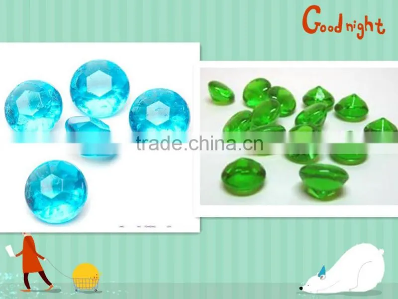 Edible diamond sugar