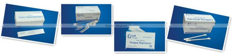 wooden tongue depressor ,smooth edge