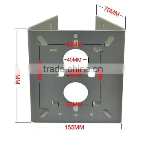 Pole Mounting With Loops Camera Bracket For CCTV Security Cameras