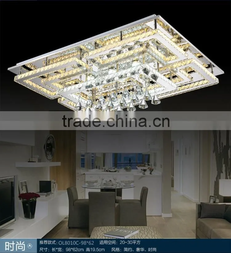 Hot Selling 220V LED Ceiling Light Chandelier & Crystal Pendant Light