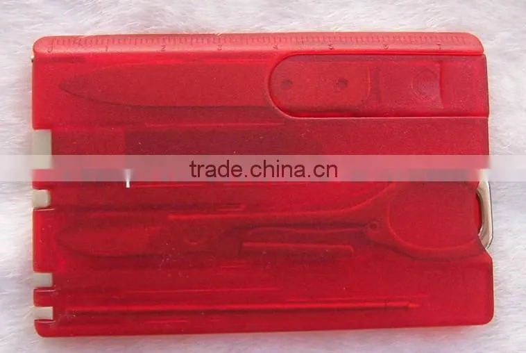 Imprinted Credit Card Tool Set with Light