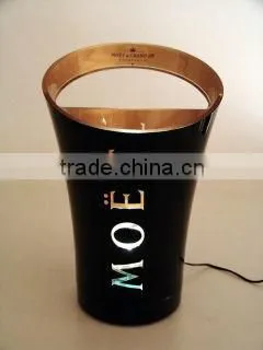 LED Bucket, Plastic bucket, bucket, Wine bucket
