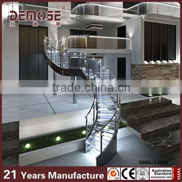 led outdoor lighting porch stairs railing